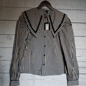 Pieces Buttondown shirt NWT